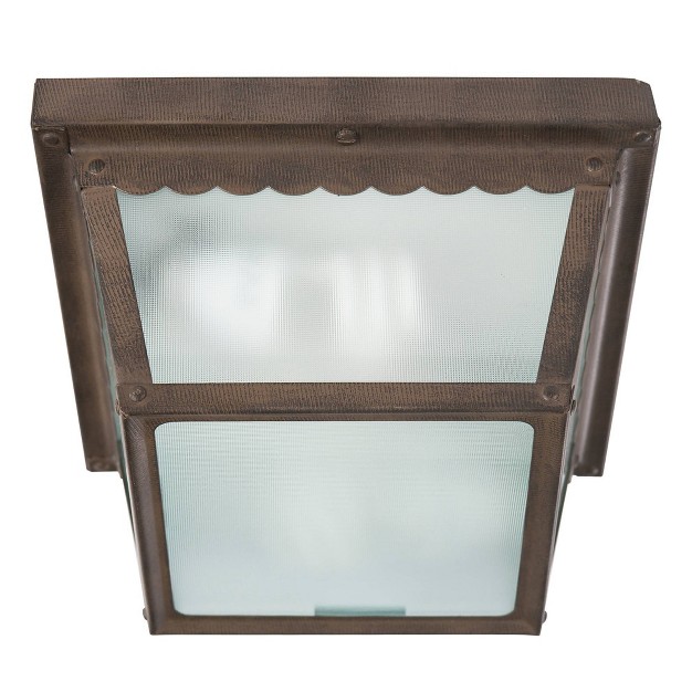 Yosemite Two Lights Exterior Lighting Dark Brown