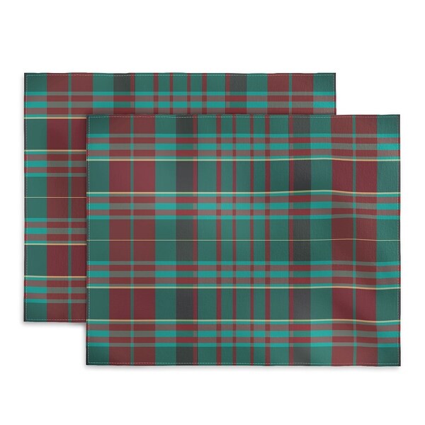 Deny Designs Sheila WenzelGanny The Season Plaids Placemats