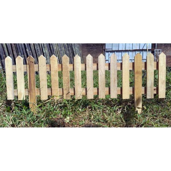 MGP 16 in. H Teak Picket Garden Fence TPE-36