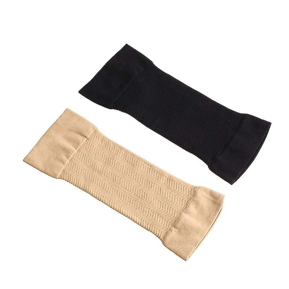 4 Pairs Slimming Arm Sleeves Elastic Compression Arm Shaper Sports Fitness Arm Shaper