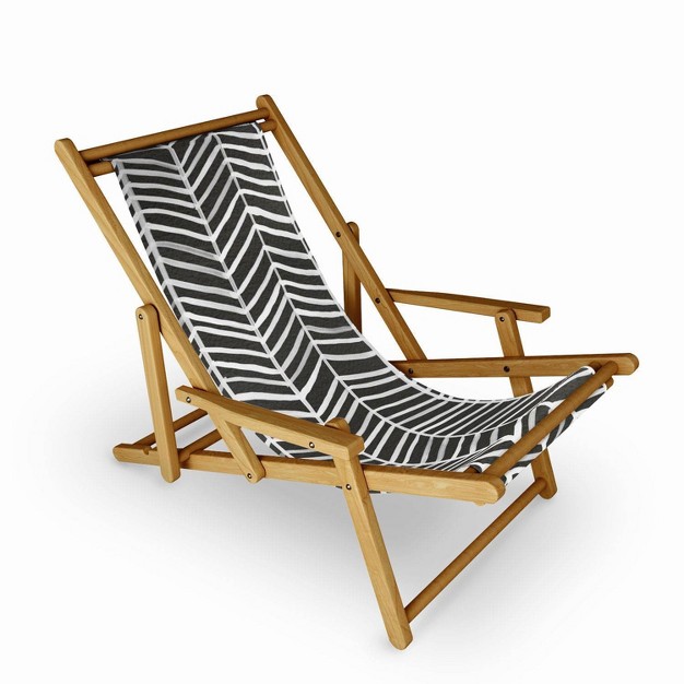 Cat Coquillette Herringbone Sling Chair Deny Designs