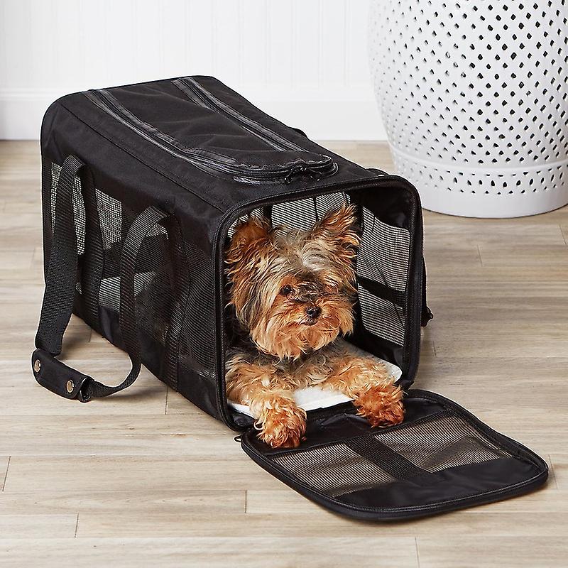 Pet Carrier For Large Cats， Soft-sided Cat Carrier For Medium Big Cats And Puppy Up To 22lbs， Washable Dog Carrier Privacy Protection For Home Outdoor