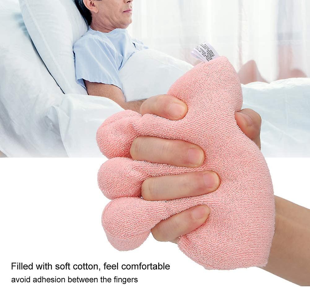 Cone With Finger Separator， Finger Contracture Cushion Hand and Finger Aid For Contracture and Skin Breakdown， Comfortable Protection and Finger Separation(