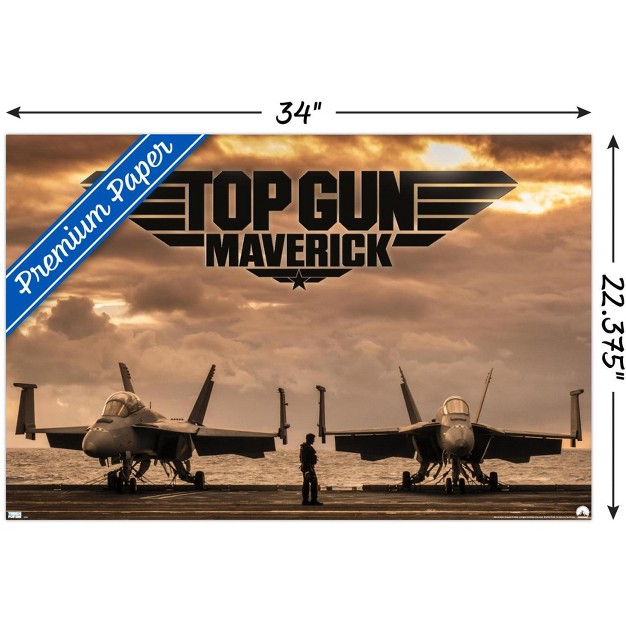 Trends International Top Gun Maverick Deck Unframed Wall Poster Prints