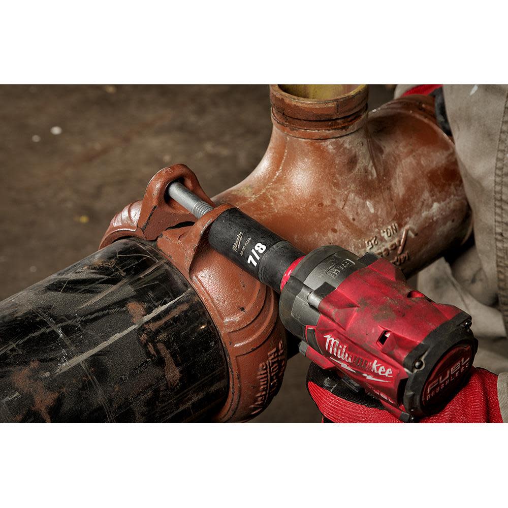 Milwaukee SHOCKWAVE™ Impact Duty™ Socket 1/2 Drive 7/8 Deep 6 Point