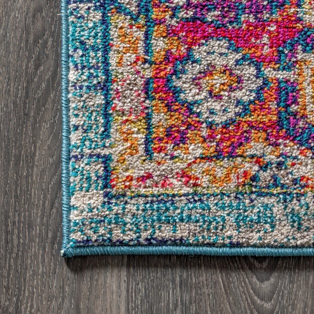 Bohemian Flair Boho Vintage Medallion Area Rug