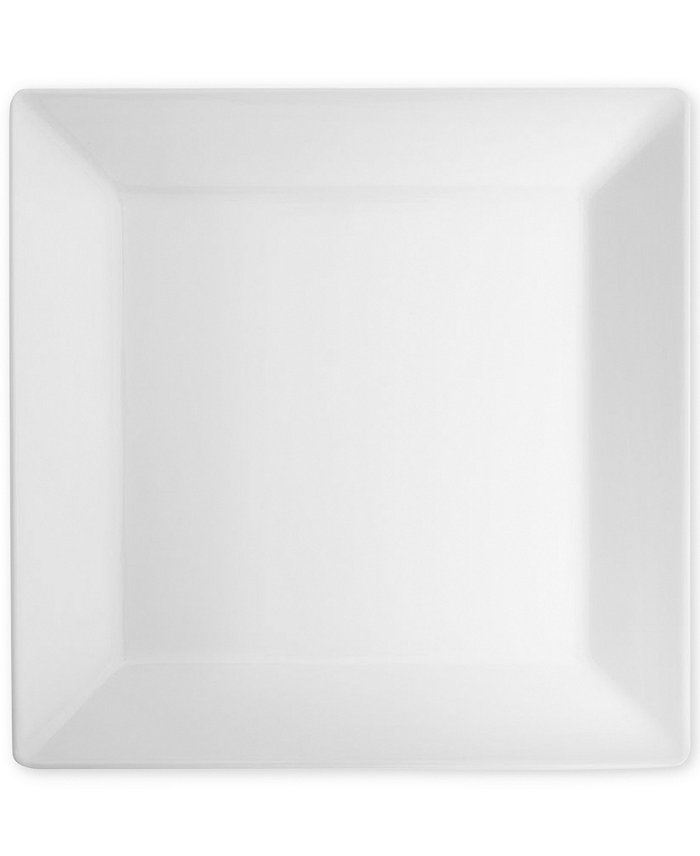 Q Squared Diamond Square 10.5 Melamine Dinner Plates Set Of 4