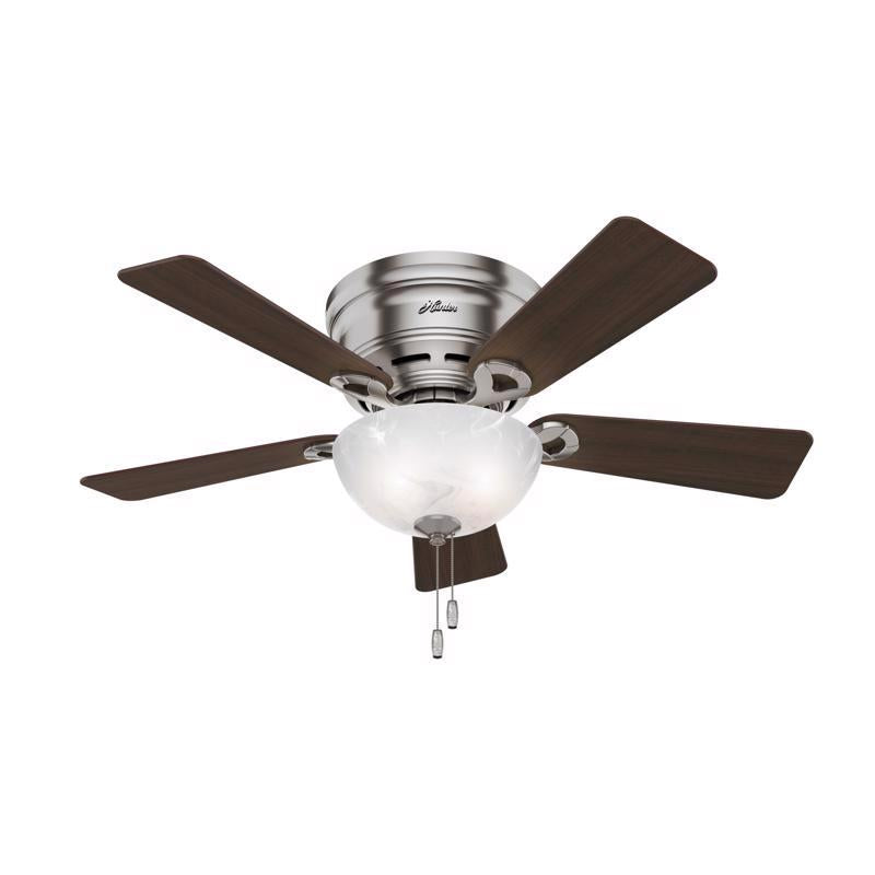 CEILING FAN BRU NCKL 42