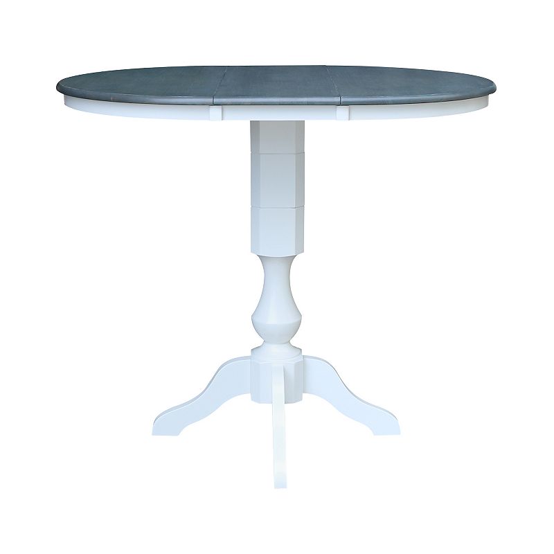 International Concepts Round Bar Height Dining Table