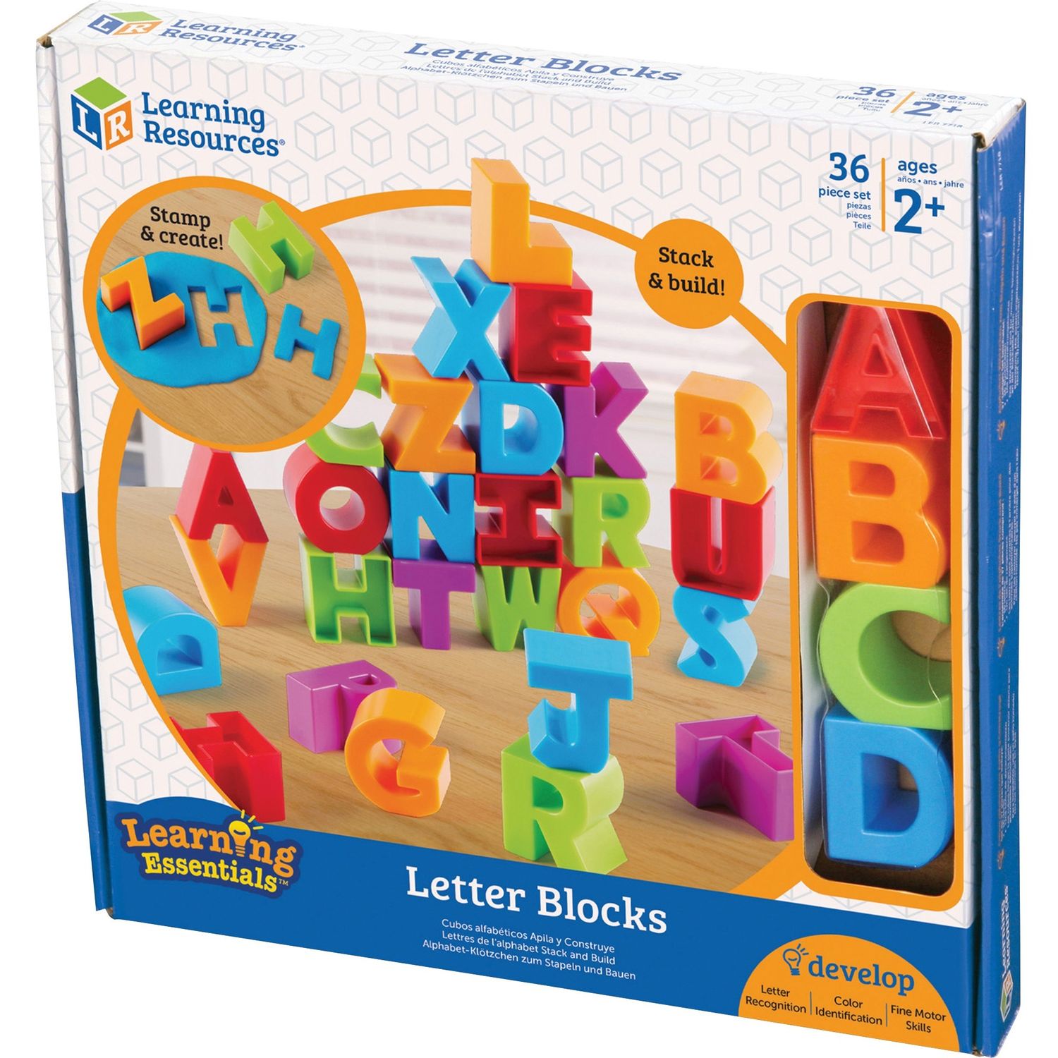 Letter Blocks by Learning Resources LRNLER7718