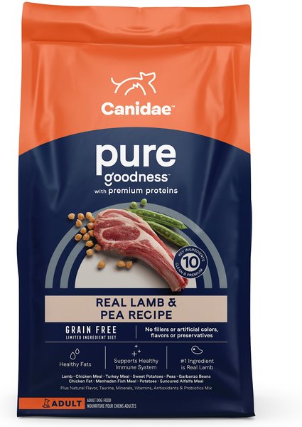 CANIDAE Pure Goodness Real Lamb and Sweet Potato Recipe Adult Dry Dog Food