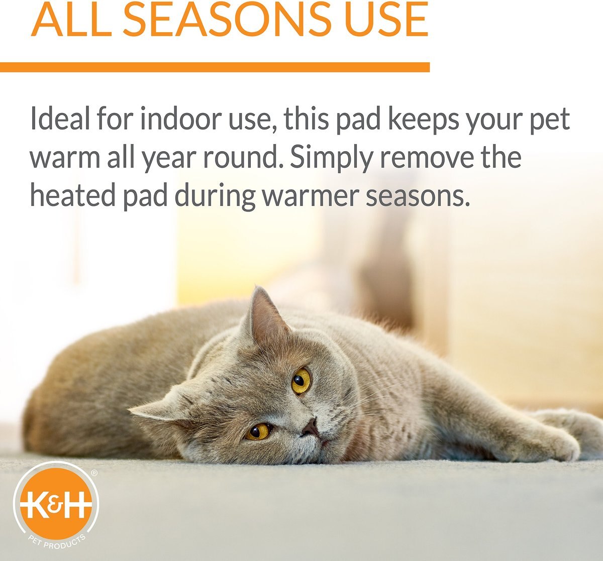 KandH Pet Products Heated Kitty Sleephouse