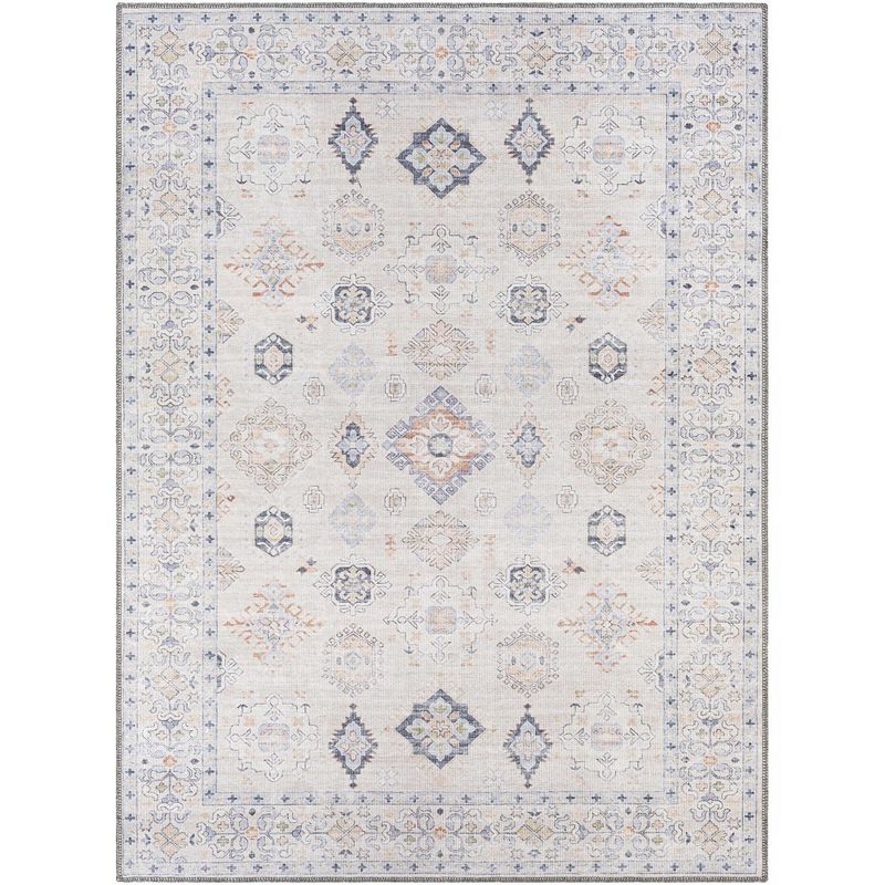 North Utica Traditional Washable Area Rug