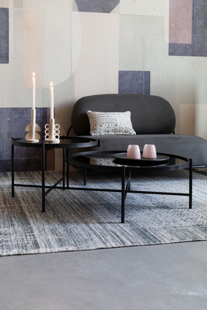 Black Contemporary Coffee Table  DF Li   Contemporary   Coffee Tables   by Oroa   Distinctive Furniture  Houzz