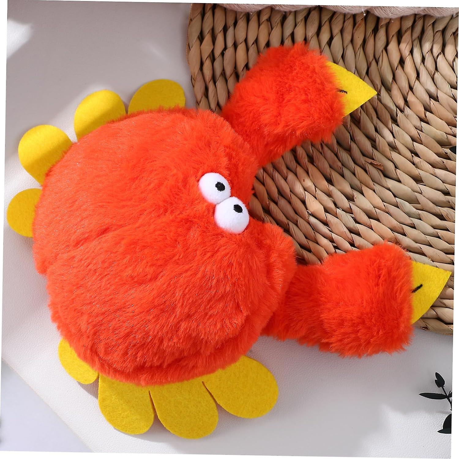 Crab Cat Toy Dog Squeaky Toys Cat Squeaker Toy Catnip Toys For Indoor Cats Dogs Toys Kick Toys Kitten Toy Squeaky Dog Toys Stuffed Animals Cat Toys Pe