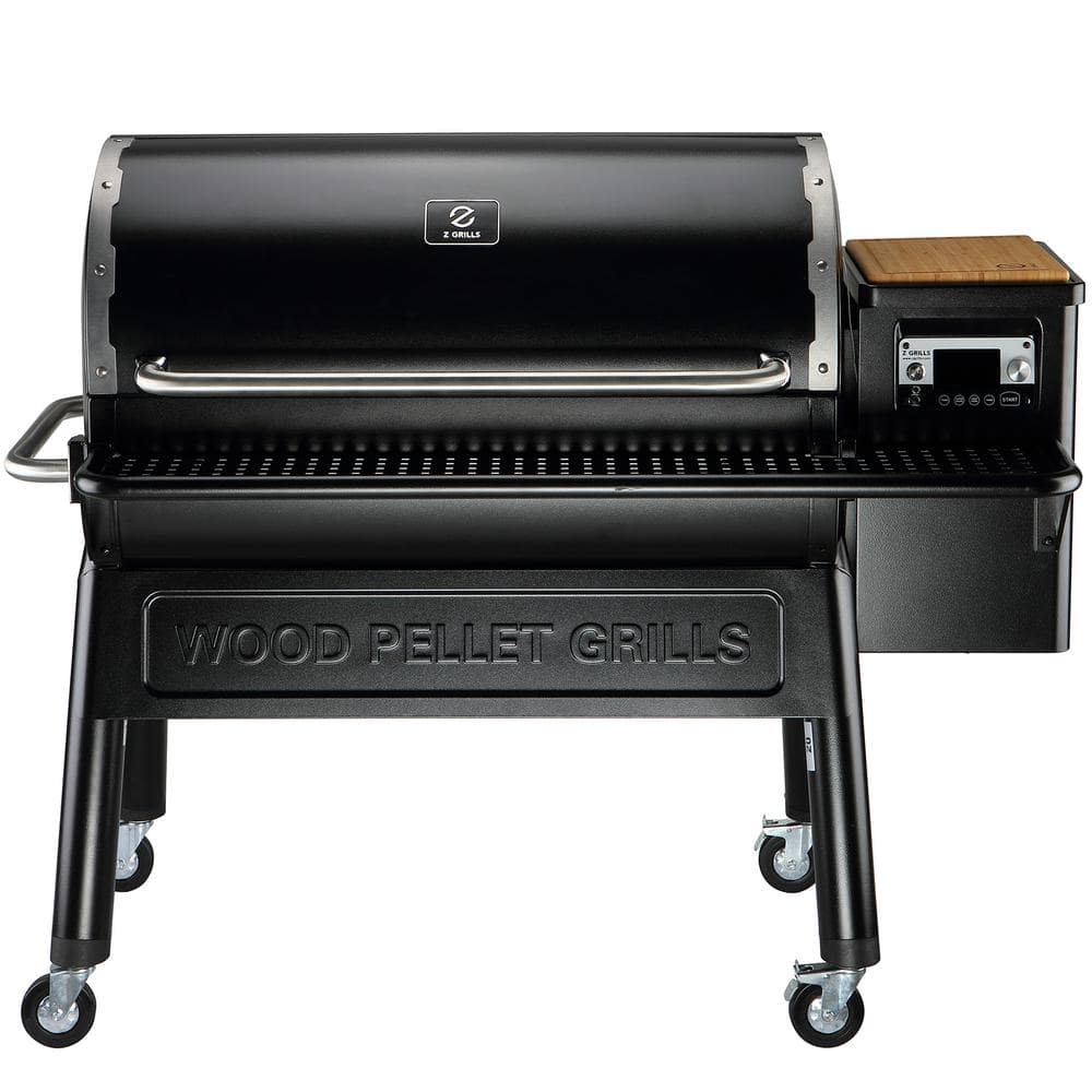 Z GRILLS 1068 sq. in. Wi-Fi Pellet Smart Grill and Smoker in Black ZPG-11002B