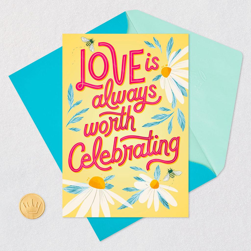 Hallmark  Love Worth Celebrating Video Greeting Anniversary Card