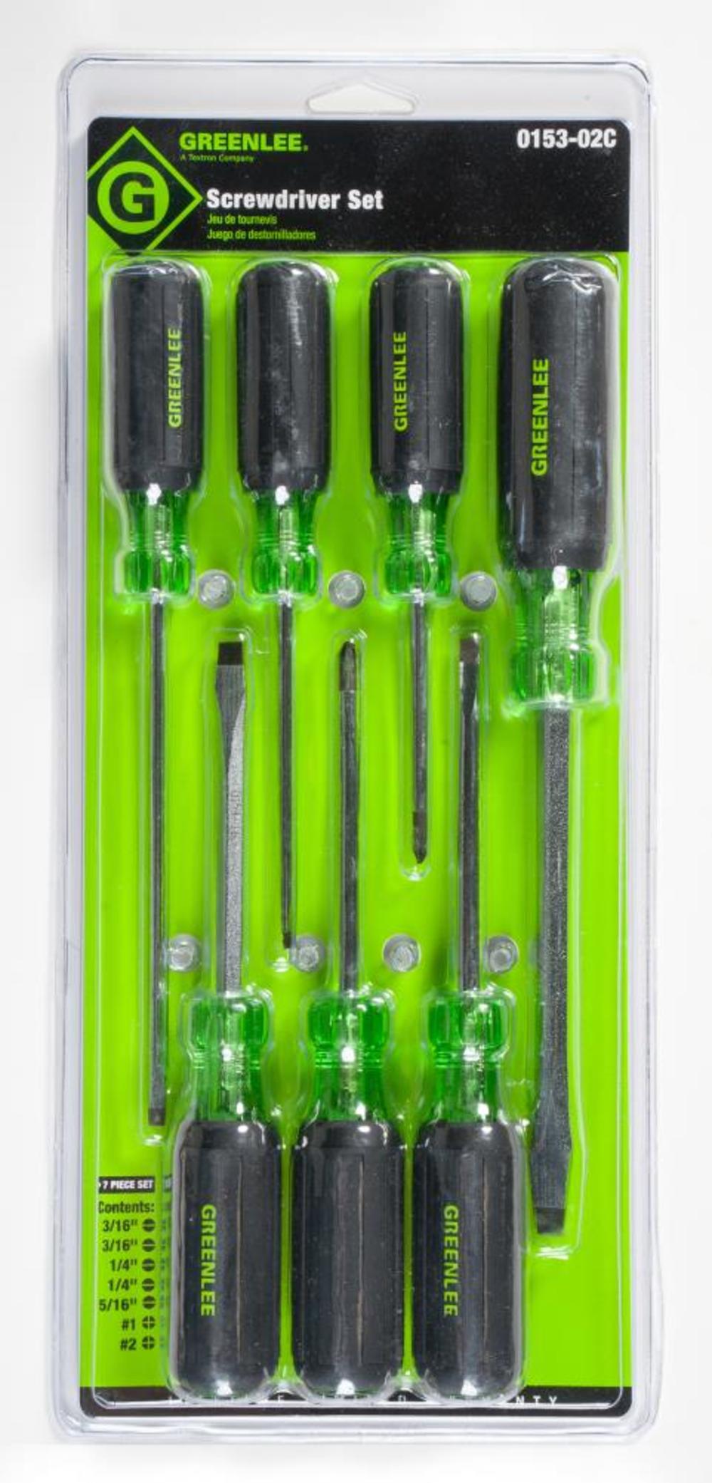 Screwdriver Set， 7 Piece