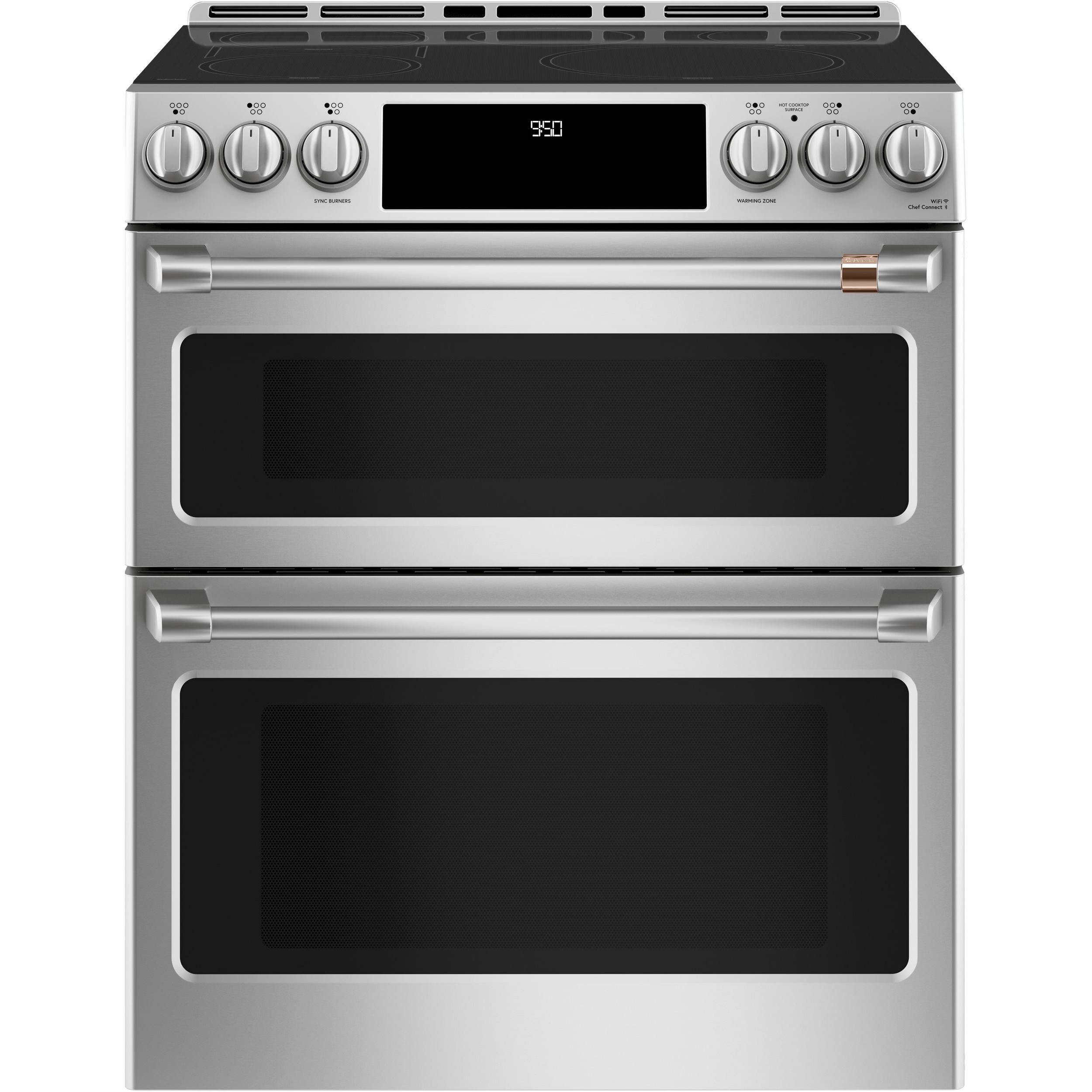 Café 30-inch Slide-in Induction Range with Convection Technology CHS950P2MS1