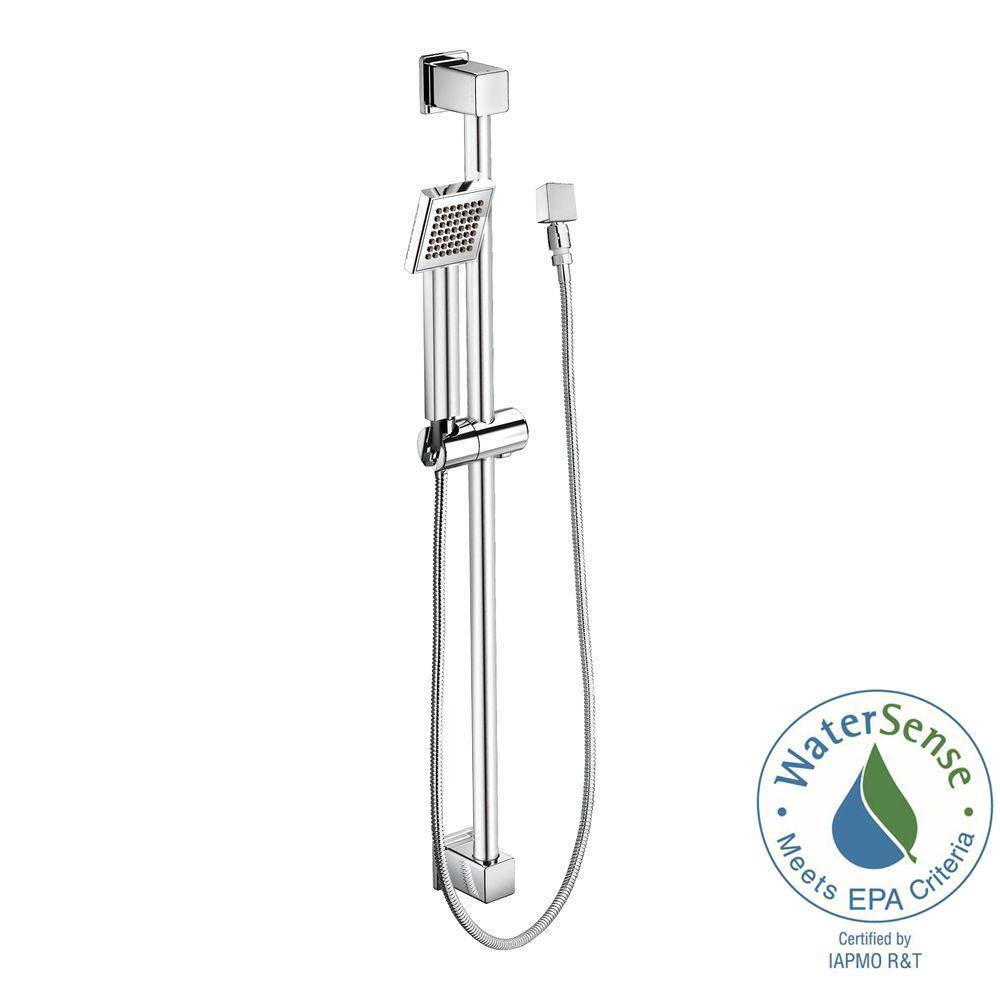 MOEN 90 Degree Eco-Performance 1-Spray 3 in. Hand Shower in Chrome S3879EP