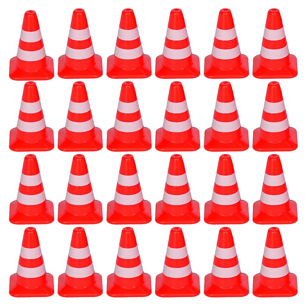 60pcs Kids Delicate Road Cones Kindergarten Teaching Aids Traffic Sign Toys