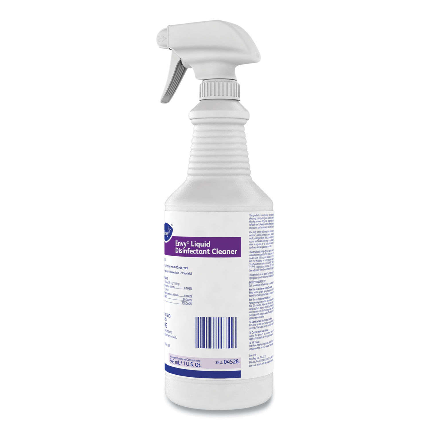 Envy Liquid Disinfectant Cleaner by Diverseyandtrade; DVO04528