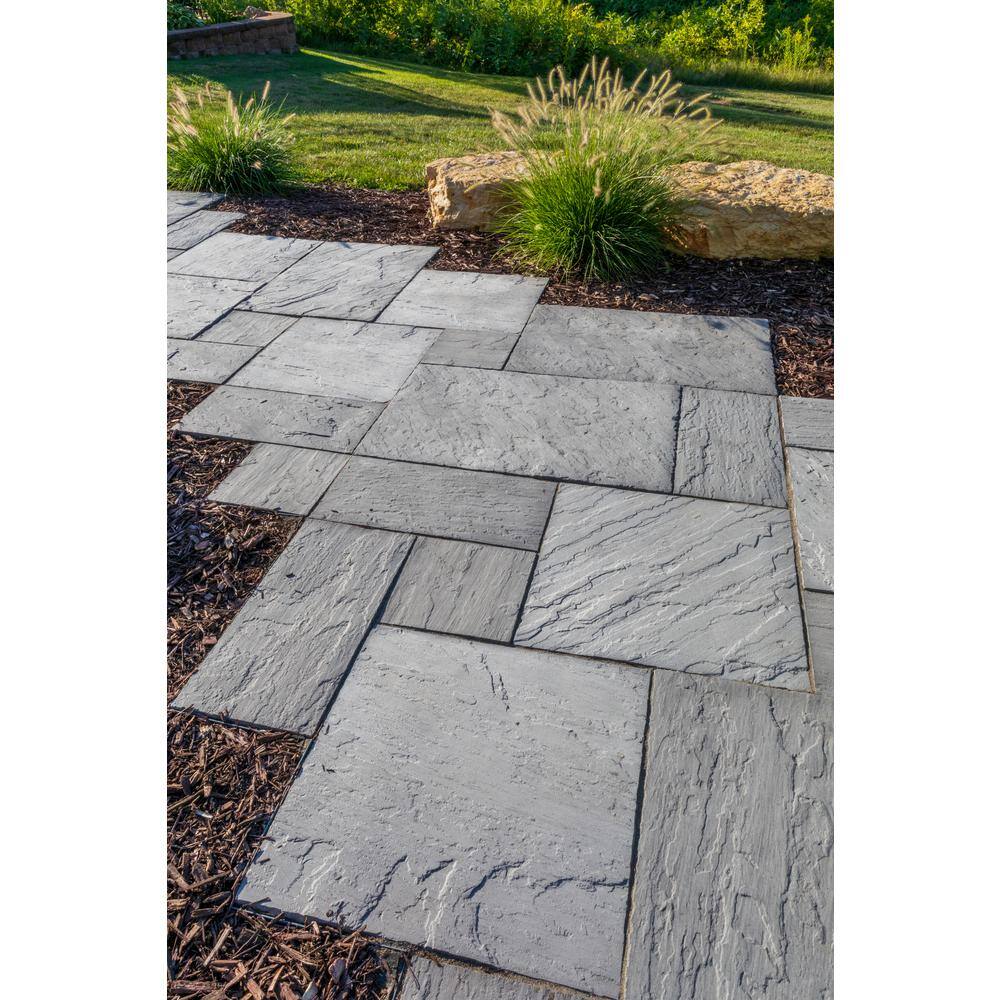 Silver Creek Stoneworks Slate 24 in. x 12 in. x 1.75 in. Bluestone Concrete Paver (22-Pieces44 sq. ft.Pallet) S32412022