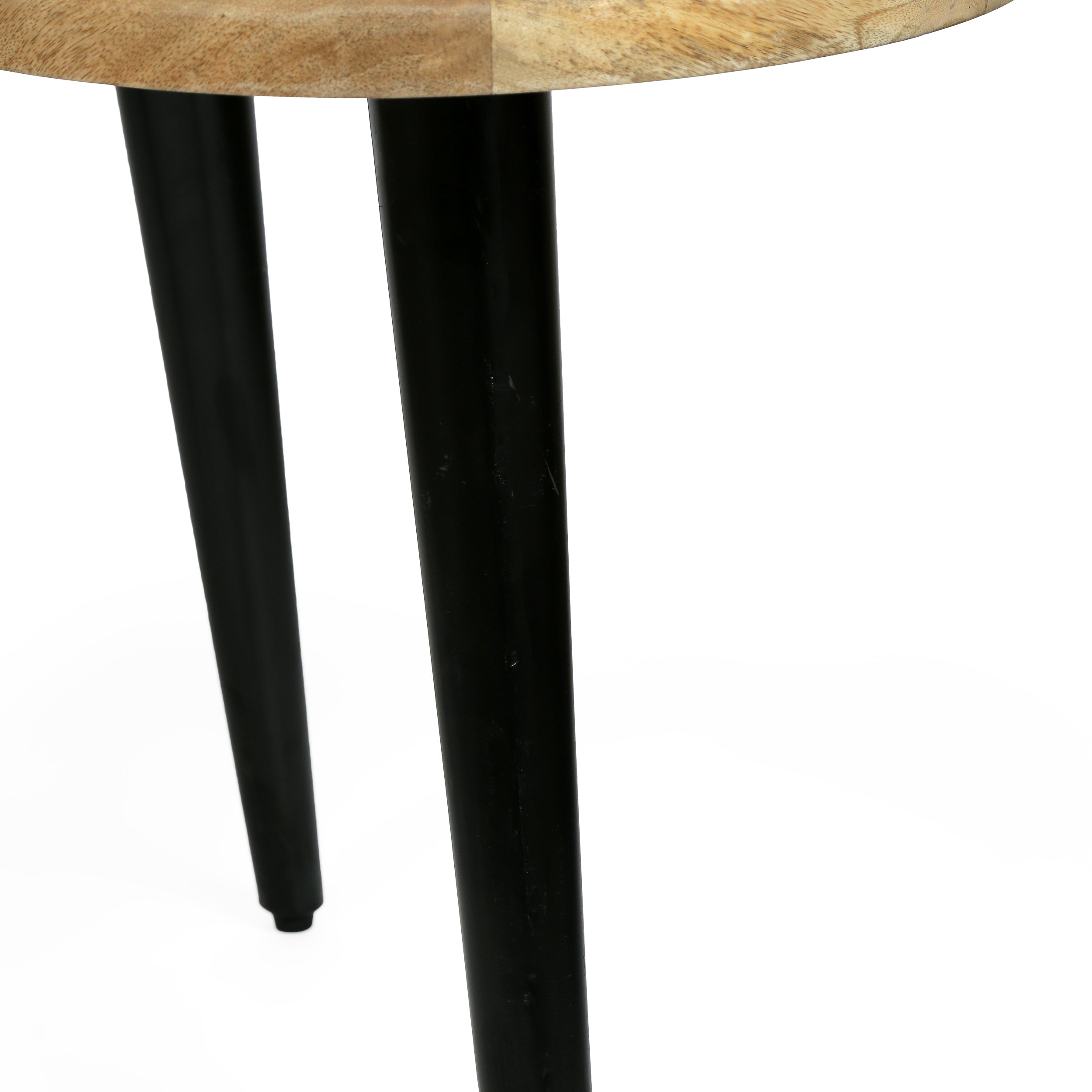 Socorro Handcrafted Modern Industrial Mango Wood Coffee Table