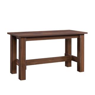 SAUDER Boone Mountain 55.118 in. Rectangle Grand Walnut Engineered Wood Top (Seats 4) 432077