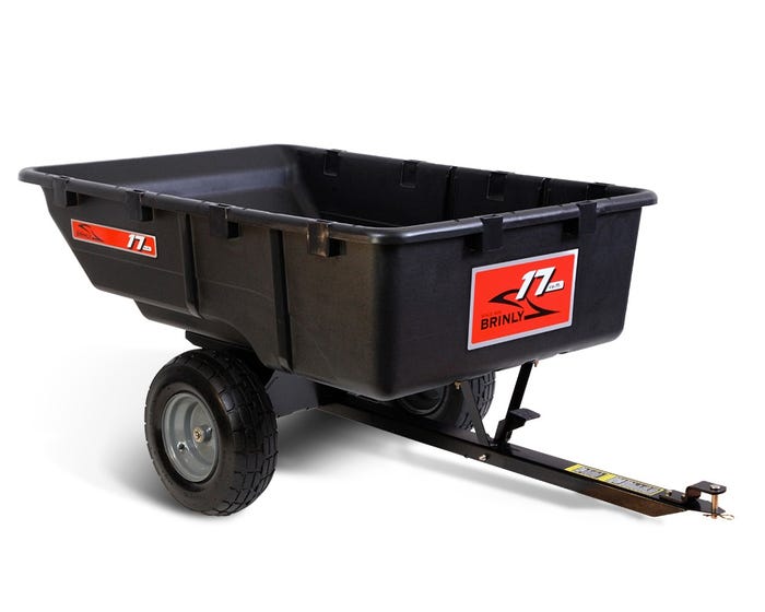 Brinly 17 Cubic Foot Poly Cart - PCT-17BH