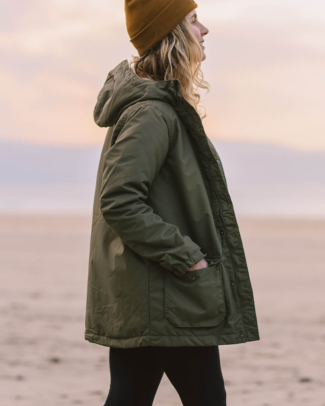 Alaska Recycled Jacket - Dusty Olive