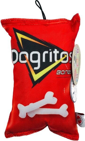 Ethical Pet Fun Food Dogritos Chips Squeaky Plush Dog Toy