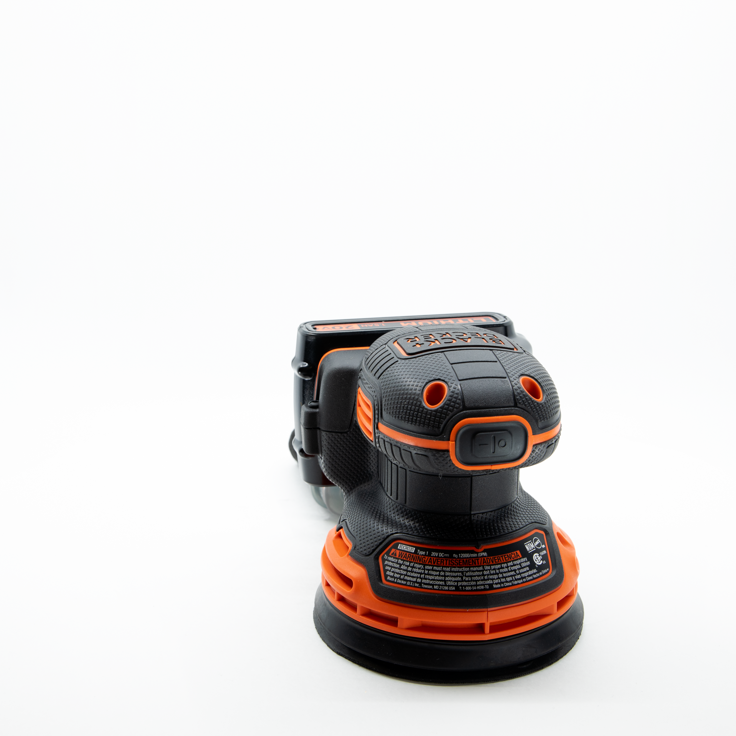 20V MAX* Random Orbital Sander, Cordless