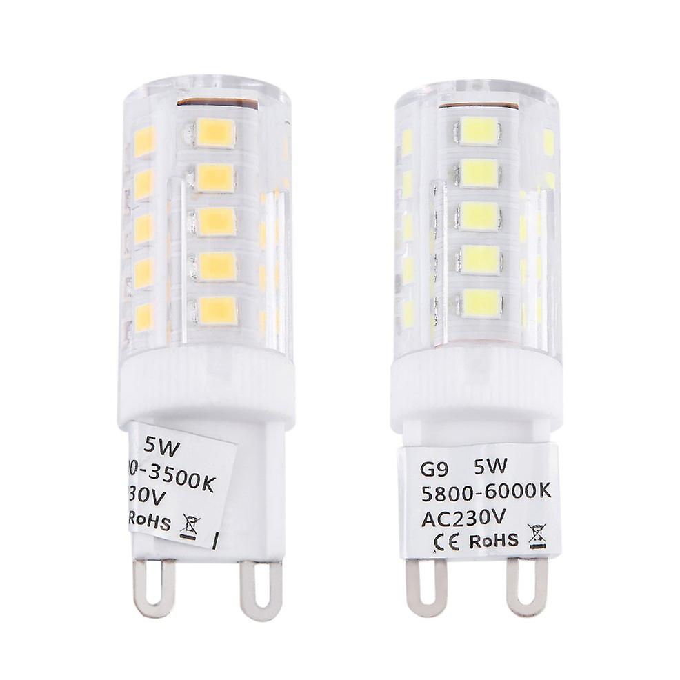 20pcs G9 Led Light Bulbs Ac 230v 5w Mini Halogen Lamp Bulbs For Chandelier