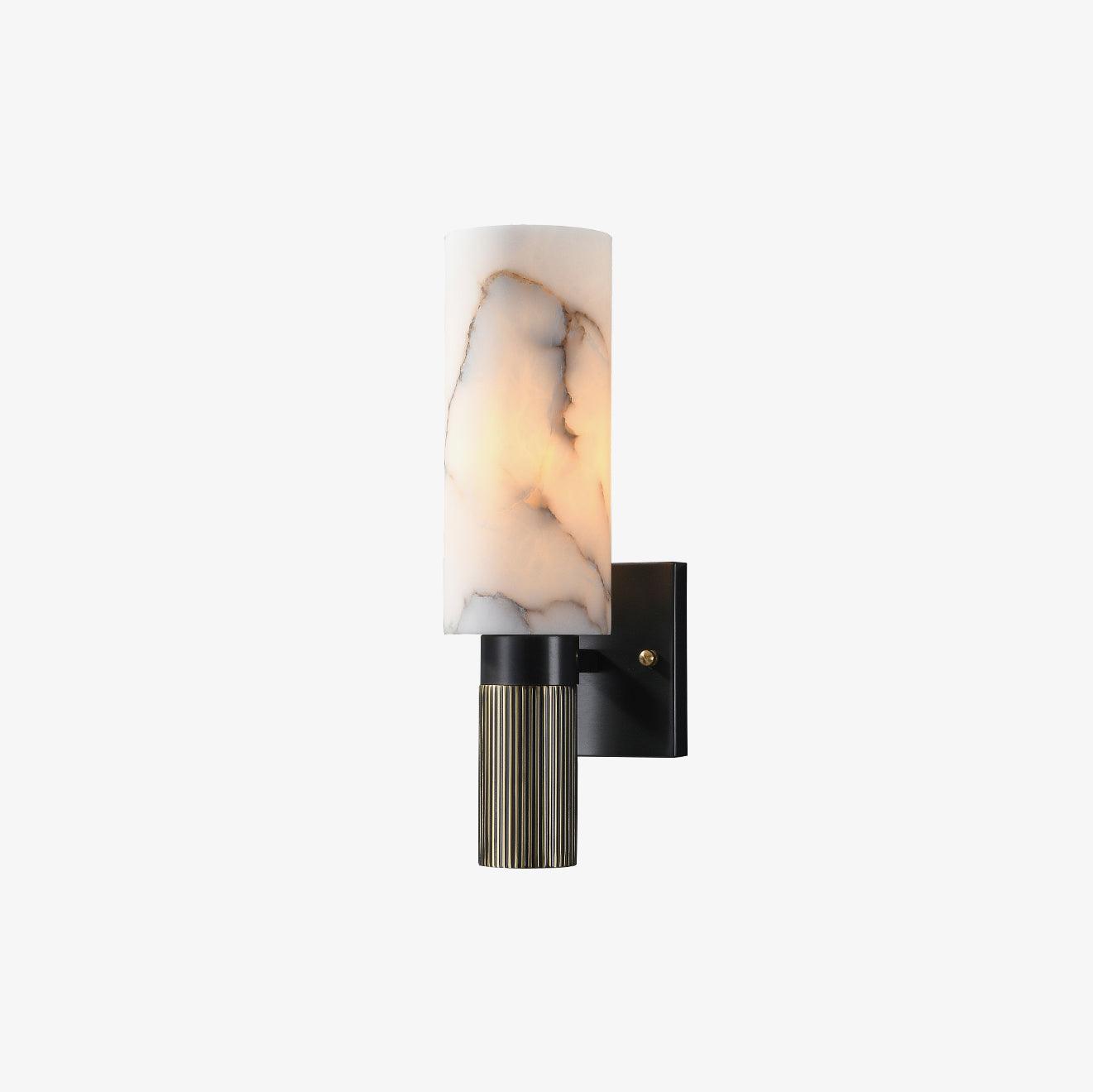 Torch Alabaster Sconce