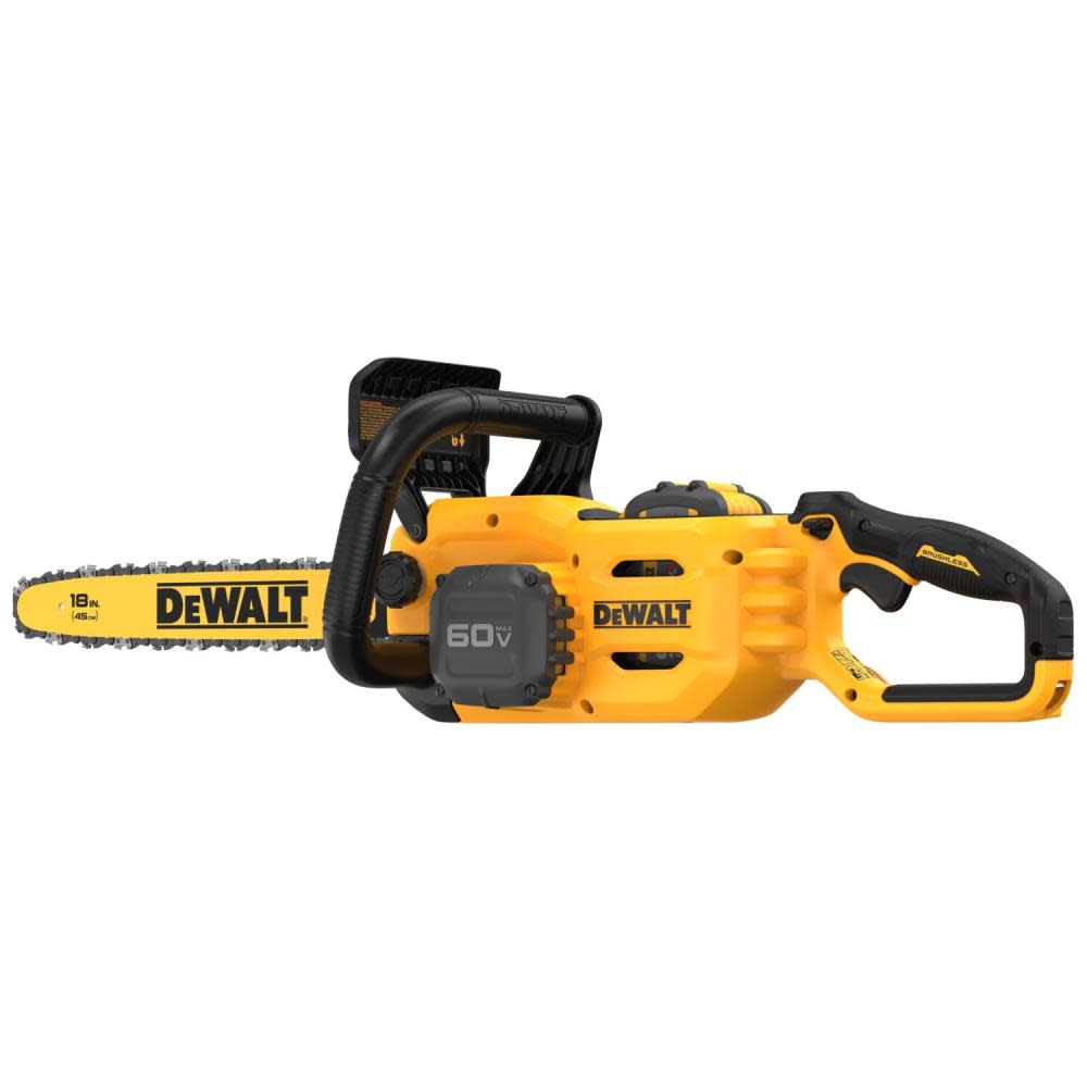 DEWALT 60V MAX Chainsaw 18 Brushless Cordless Kit ;