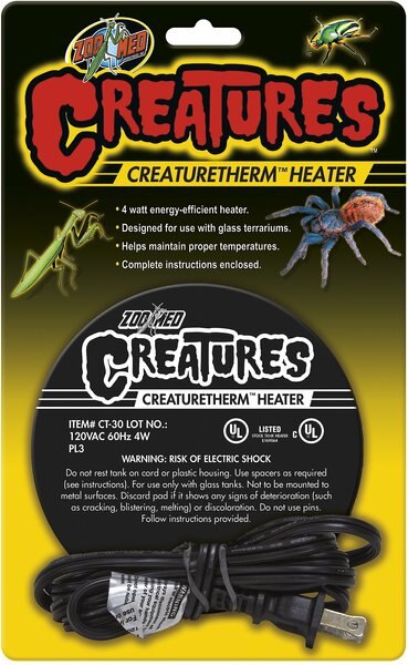 Zoo Med Creatures CreatureTherm Reptile Terrarium Heater