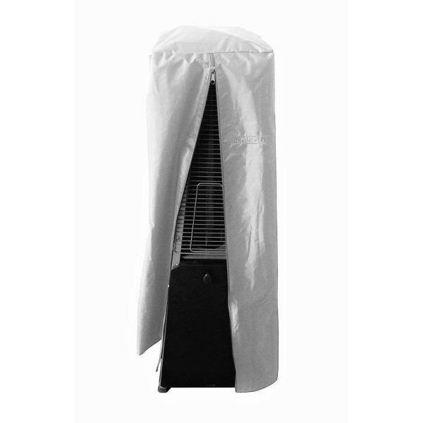 AZ Patio Heaters 38 in. Heavy Duty Silver Portable Glass Tube Heater Cover HVD-GTTCV-S