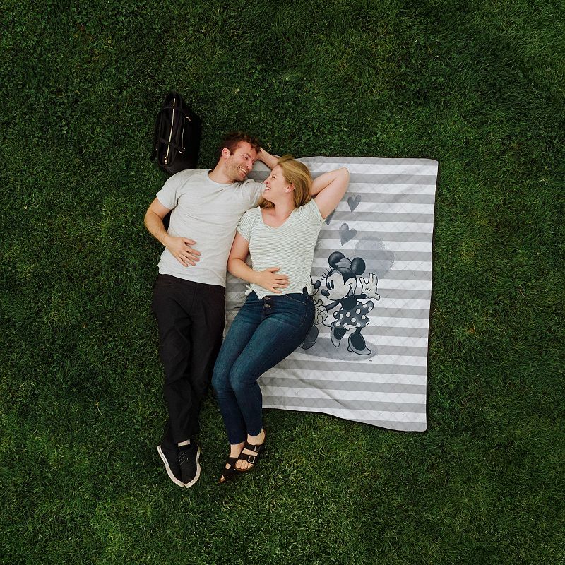 Disney's Mickey and Minnie Mouse Impresa Picnic Blanket by Oniva