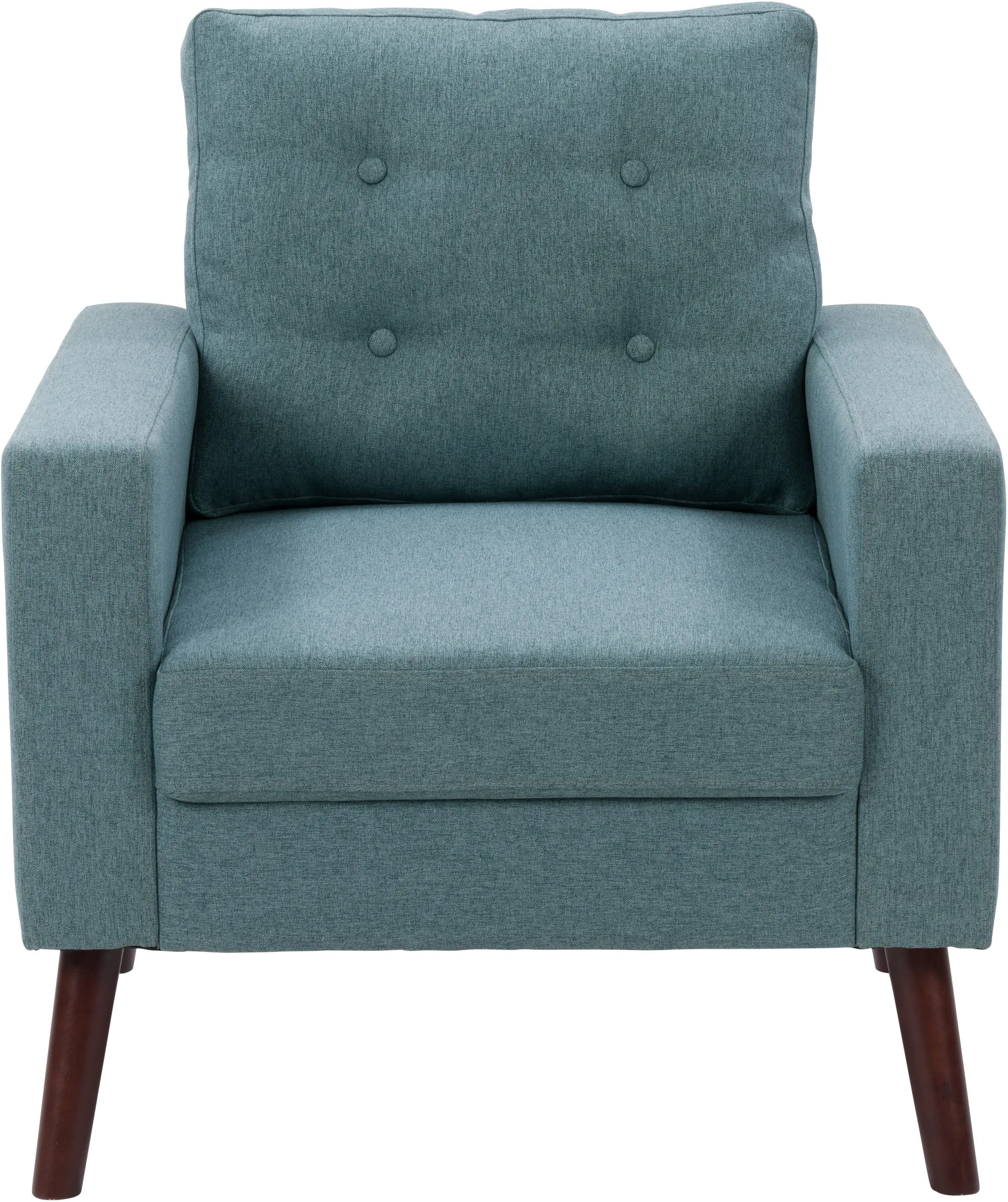 Elwood Light Green Tufted Accent Chair