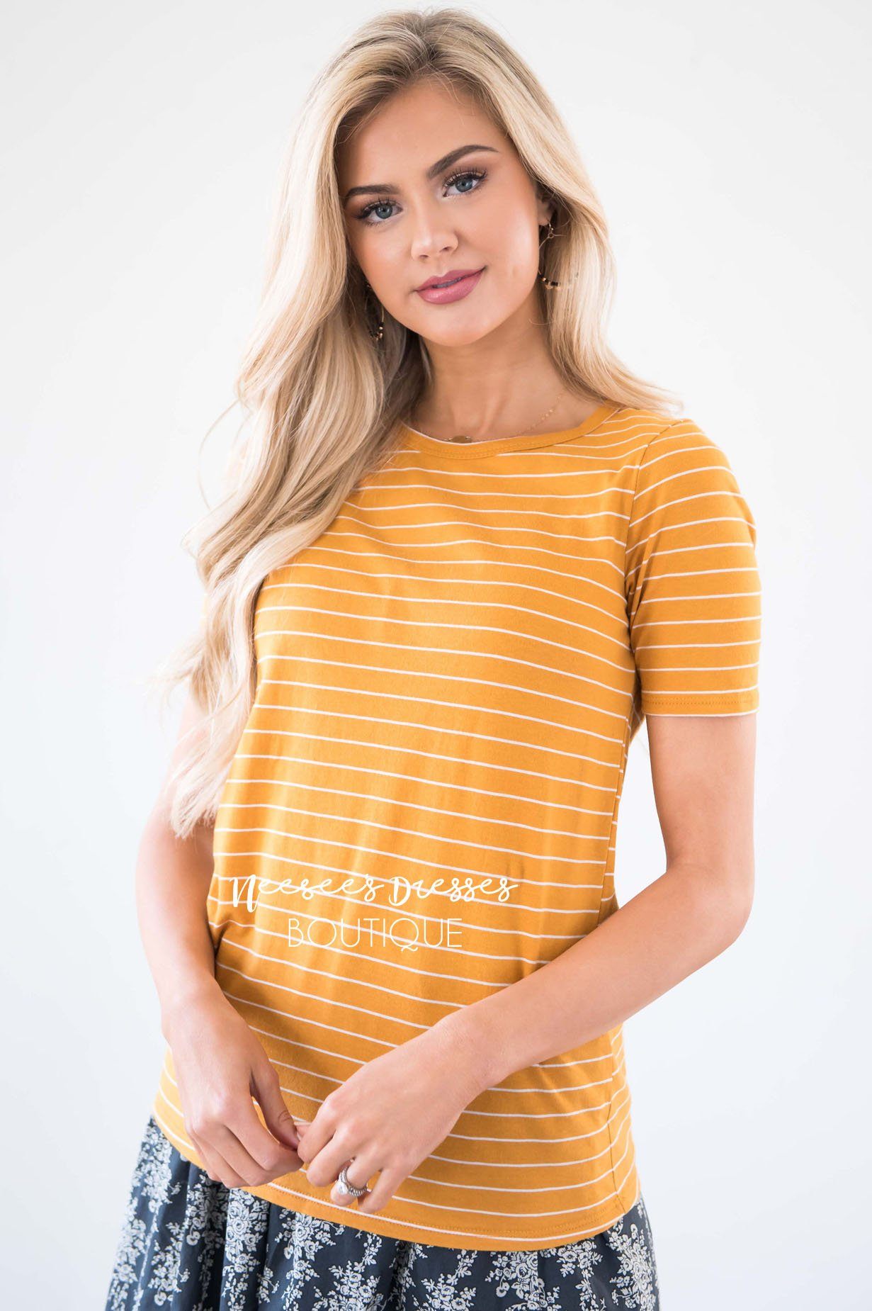 Always Having Fun Striped Top