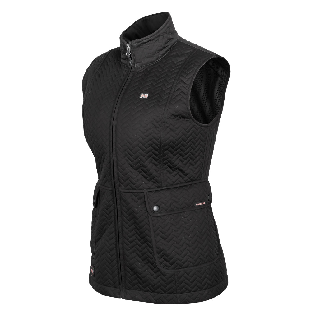 Mobile Warming Cascade Vest Womens Black 2X ;