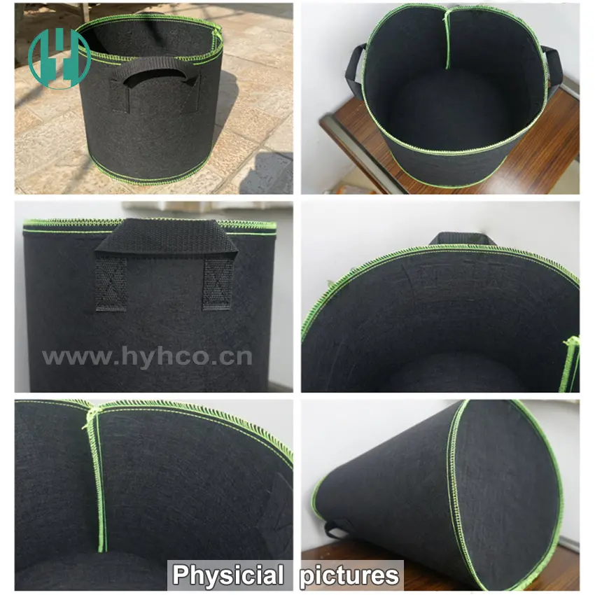 Hyh Custom Reusable Bag Vegetable Green Grow Bags For Garden Supplies