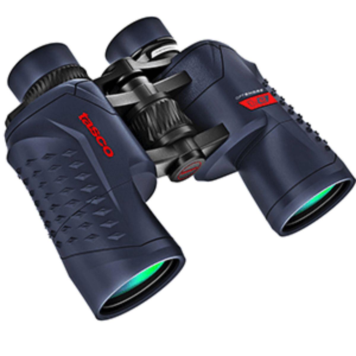 7 Black Offshore Binocular 10and#215;42 with Blue Porro