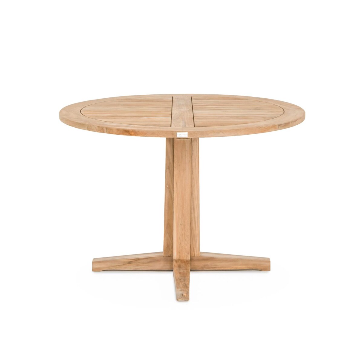 Signature Wistow Lane 48 Inch Round Teak Patio Dining Table