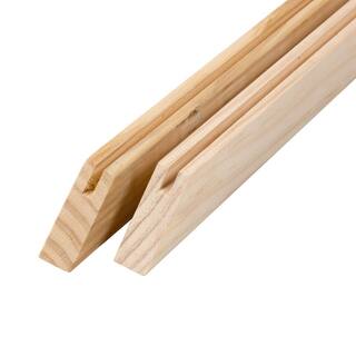 Handprint 1 in. x 2 in. x 1 ft. Common Softwood Frame Rail (6-Pack) 495065