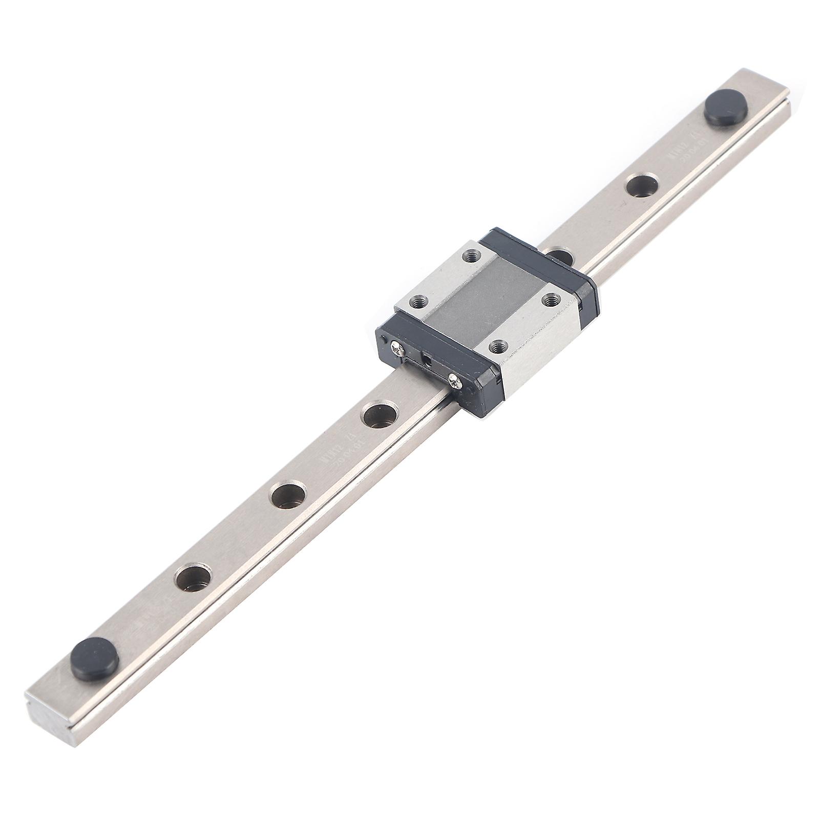 Linear Rail Guide High Accuracy Stable Sturdy Durable Small Lightweight Linear Sliding Guideway For Cnc Diy Project200mm