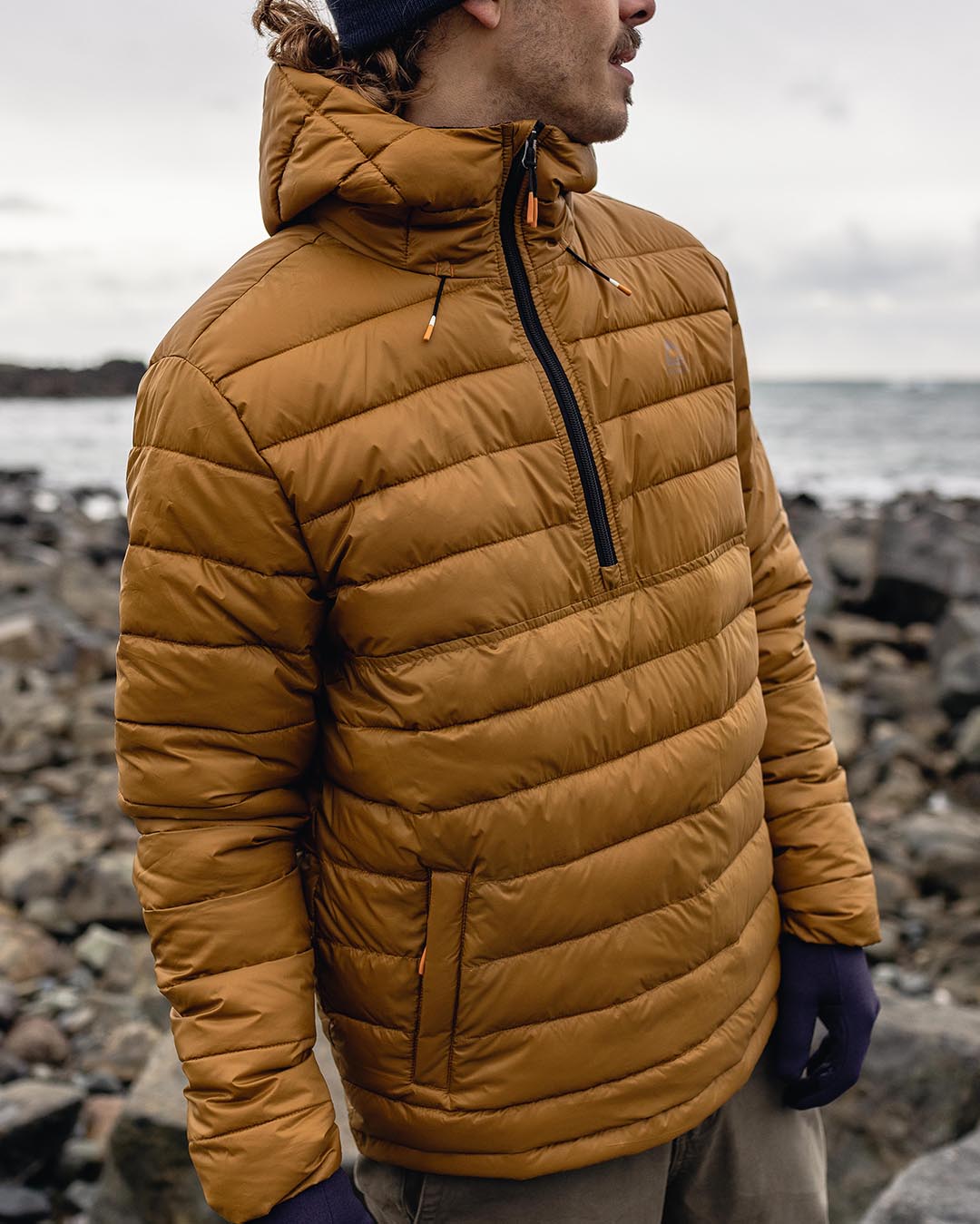 Crest Recycled Insulated Jacket - Golden Brown