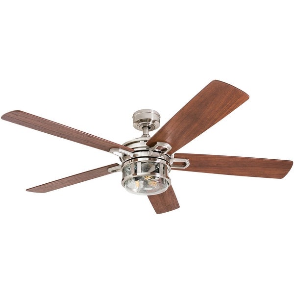 Honeywell Bontera Brushed Nickel LED Craftsman Ceiling Fan Shopping - The Best Deals on Ceiling Fans | 31036788