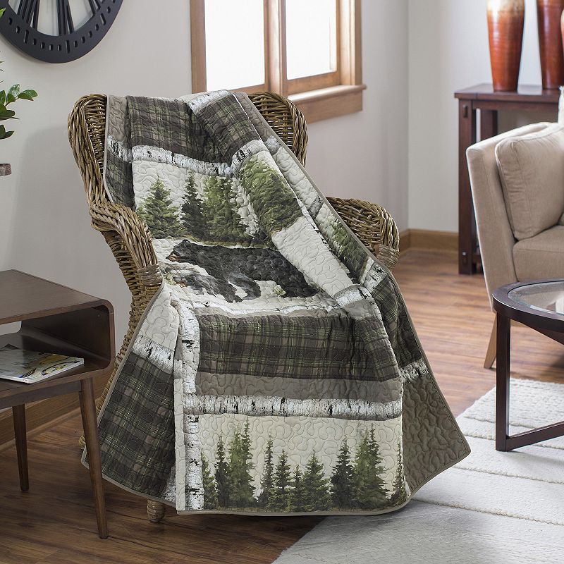 Donna Sharp Bear Panels Throw